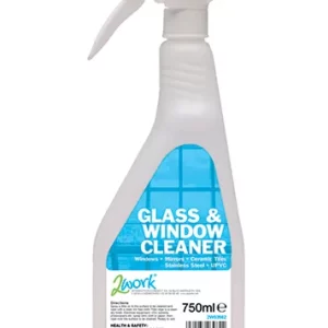 2Work Glass and Window Cleaner Trigger Spray Bottle 750ml