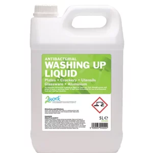 2Work Antibacterial Washing Up Liquid 5lt