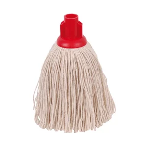2Work 12oz Twine Rough Socket Mop Red (10 Pack) 