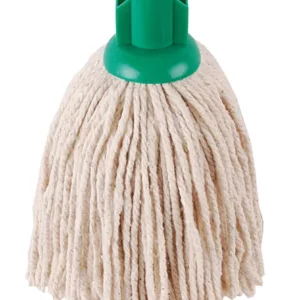 2Work 12oz PY Smooth Socket Mop Green (10 Pack)