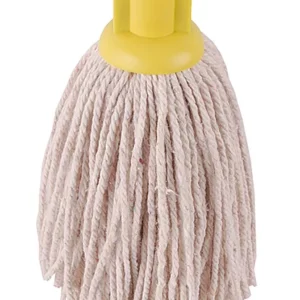 2Work 12oz PY Smooth Socket Mop Yellow (10 Pack)