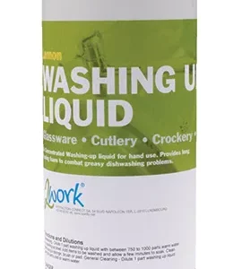 2Work Washing Up Liquid Lemon 1lt
