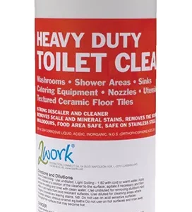 2Work Heavy Duty Descaler and Toilet Cleaner 1lt (12 Pack)