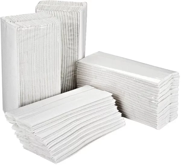 2Work White 2-Ply C-Fold Hand Towels 310x225mm (2355 Pack)